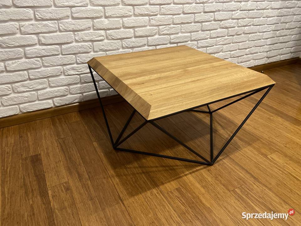 Stolik kawowy DIAMENT w stylu Loft Końskie