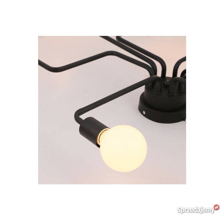 LAMPA SUFITOWA ŻYRANDOL PAJĄK RAMIONA 4 6 8 LOFT podlaskie Białystok