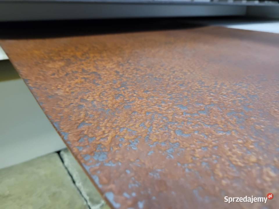 Fornir Kamienny Corten Steel tapeta 2MM Panele dekoracyjne Gdynia