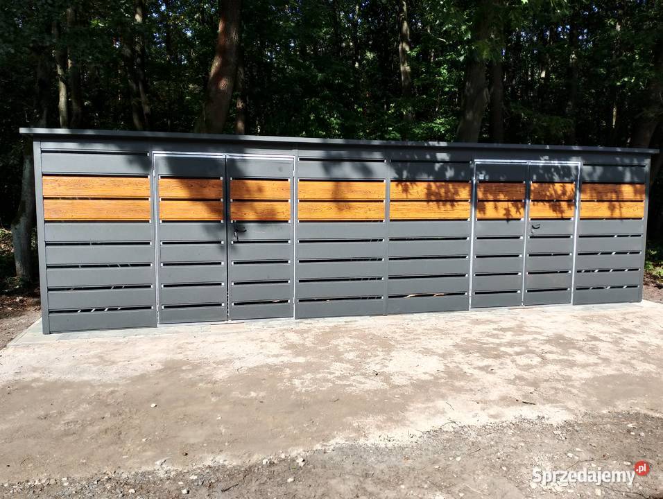 Wiata Altana Śmietnikowa Magazyn ŚMIETNIK Ciechanów