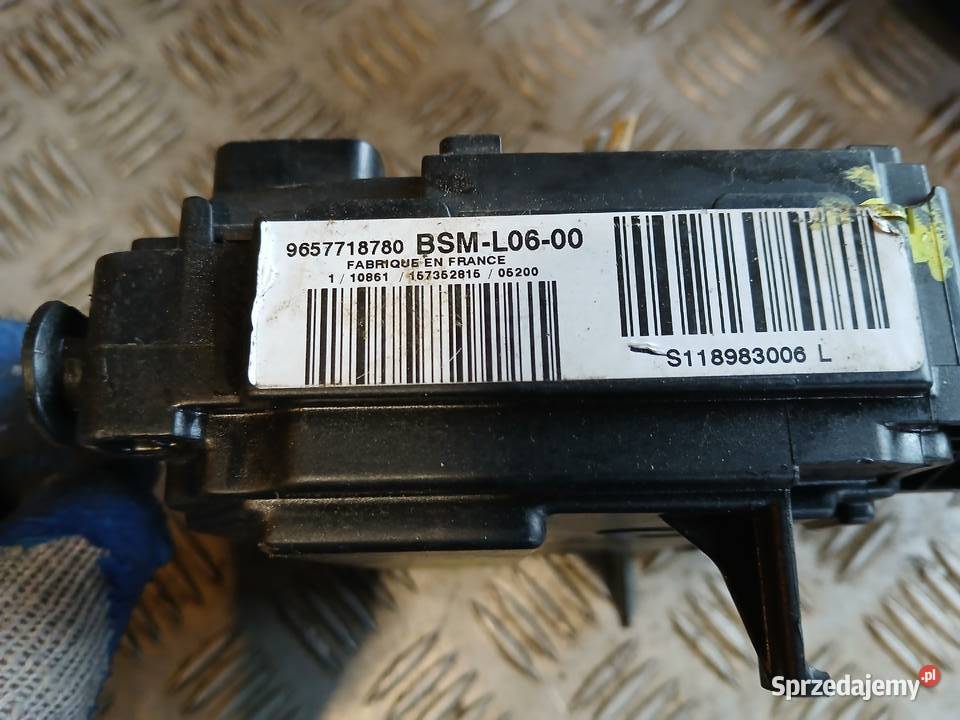 Moduł skrzynka BSM L0600 9657715780 Citroen