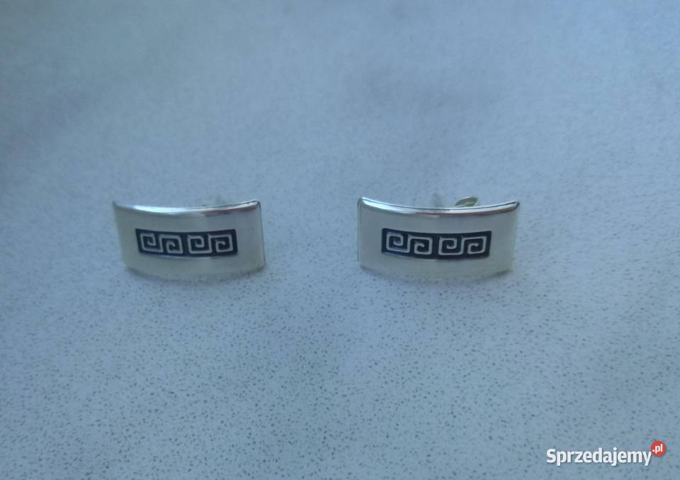 Kolczyki SREBRO wkręty srebro Chrzanów