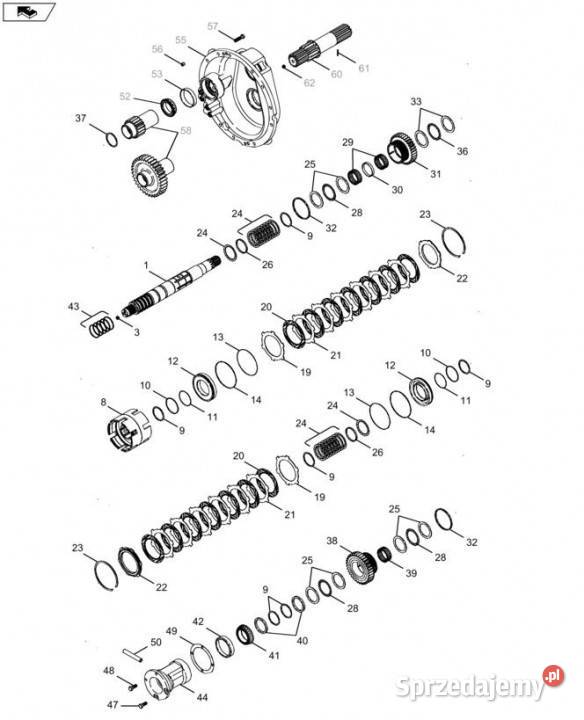 Holland T6090 Element nośny 87439859 Pozostałe Jastrzębniki