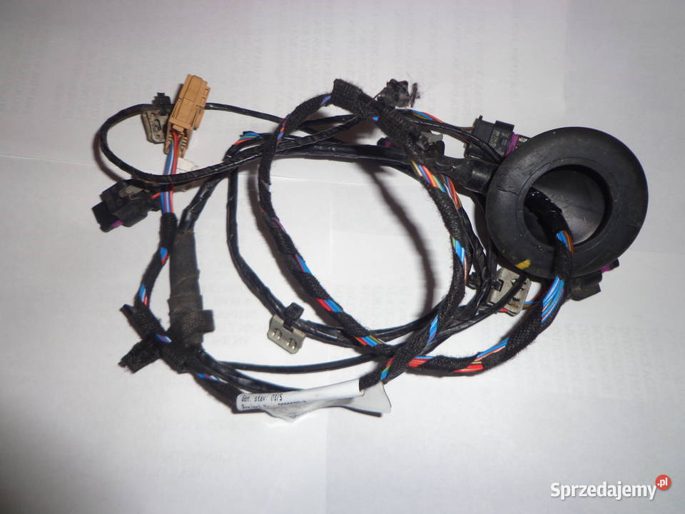 Skoda Octavia III wiązka intalacja PDC czujników Układ elektryczny Układ elektryczny Łódź