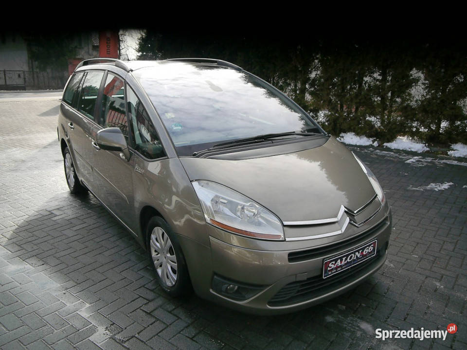 Citroen C4 Grand Picasso 16d 7osob bez rdzy Stan nieuszkodzony śląskie Częstochowa