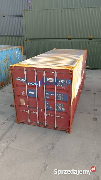 OKAZJA Kontener morski 6 metrowy 20 DV używany Warszawa