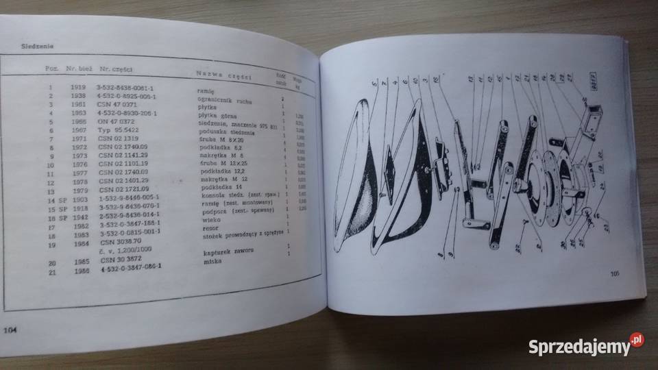 Katalog części Tz4k14 Stalowa Wola