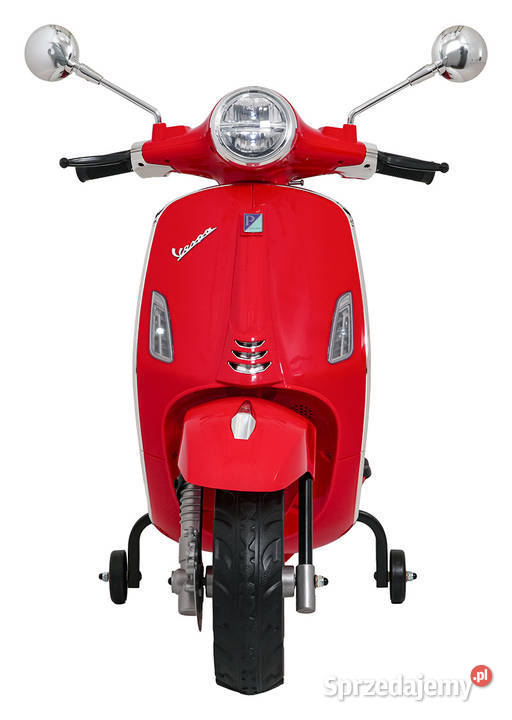 Pojazd Skuter Vespa ROMA Czerwony autko na