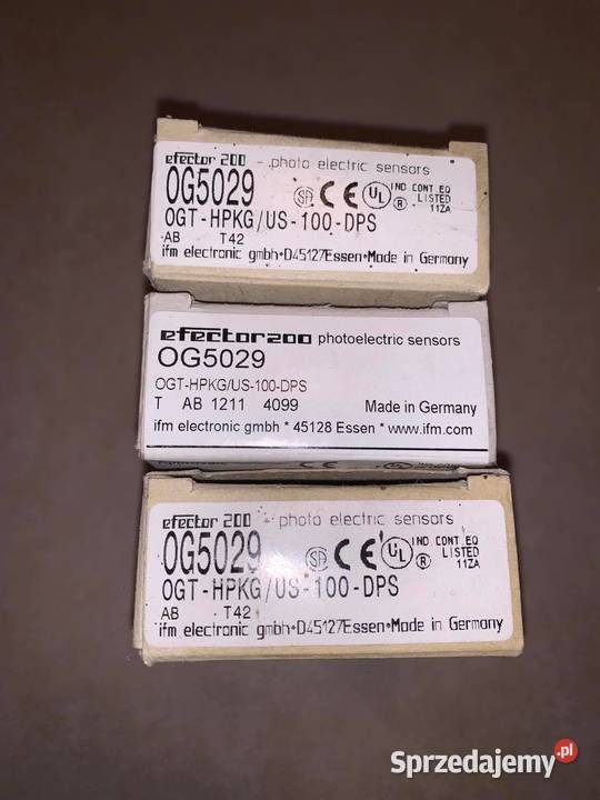 IFM EFECTOR200 PHOTOELECTIC SENSOR OG5029 Warszawa