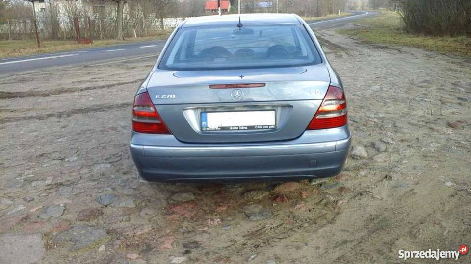 Mercedes w211 27 cdi 2003 177 Avantgarde mazowieckie Iłów