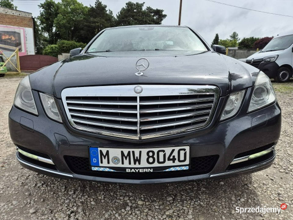 Mercedes E 200 Zadbany Super stanNavi W212 2009 elektrycznie ustawiane fotele Bydgoszcz