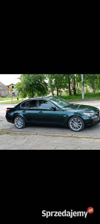 BMW e60 Oxford gruen ll Rząśnia