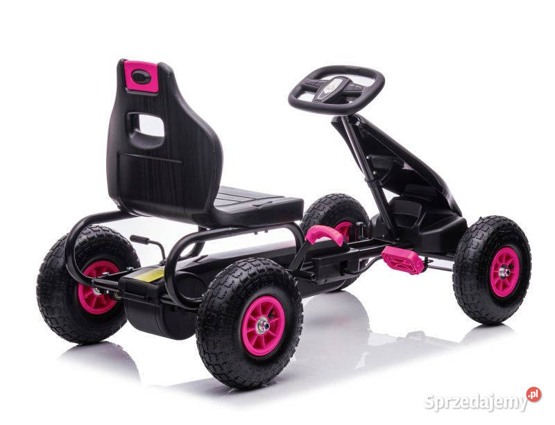pojazd GOKART NA PEDAŁY pompowane koła auto śląskie Myszków
