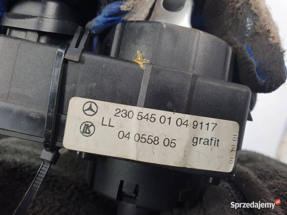 WŁĄCZNIK ŚWIATEŁ MERCEDES SL500 R230 2305450104 Lipno