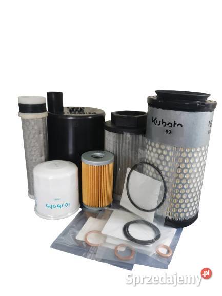 Oryginalny zestaw serwisowy filtry minikoparki Katowice
