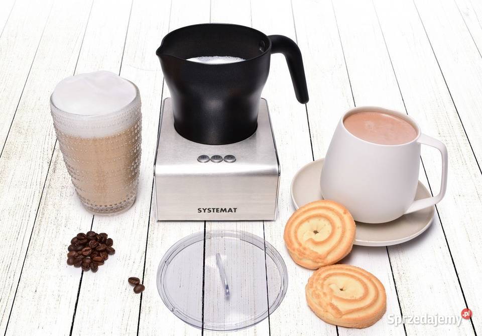 Indukcyjny spieniacz podgrzewacz mleka i Warszawa