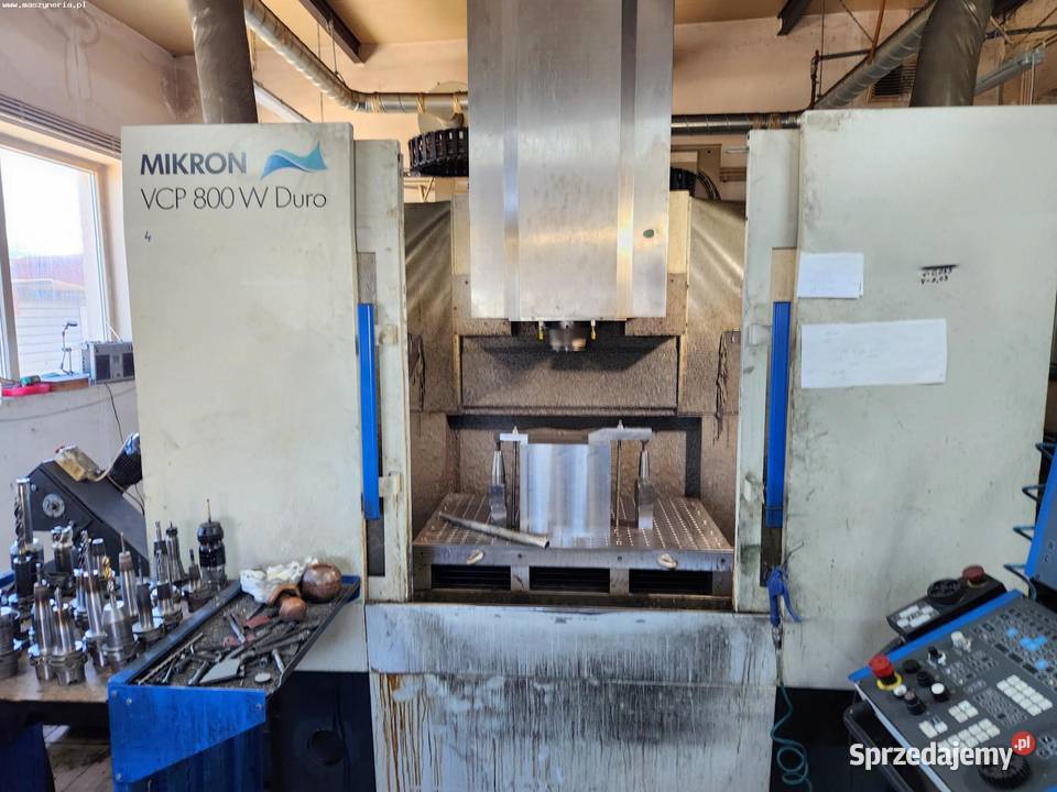 Centrum obróbcze CNC MIKRON VCP 800W Duro Jelenia Góra sprzedam