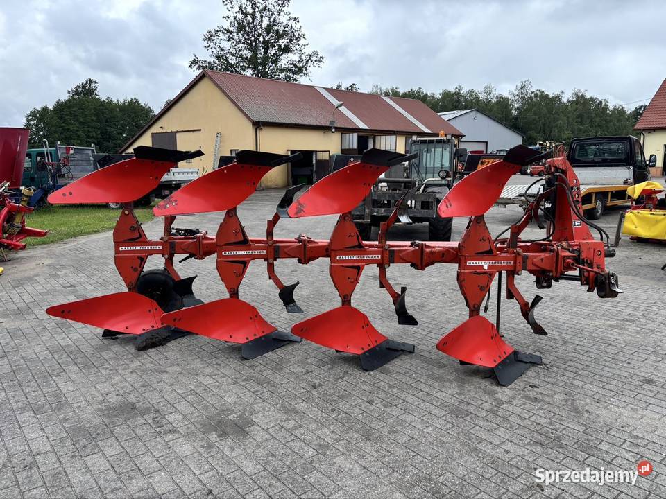 Pług 31 Huard 475 4 skibowy obrotowy Kuhn Massey Myszyniec