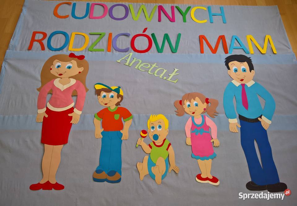 Dekoracje na Dzień Rodziny Matki Dziecka z Garwolin