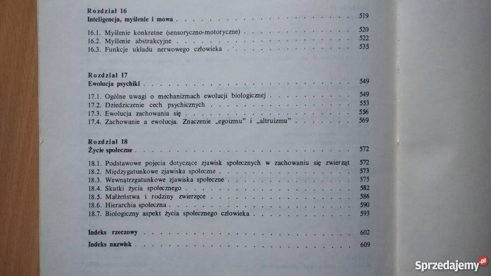 Biologiczne Mechanizmy Zachowania PWN Olsztyn