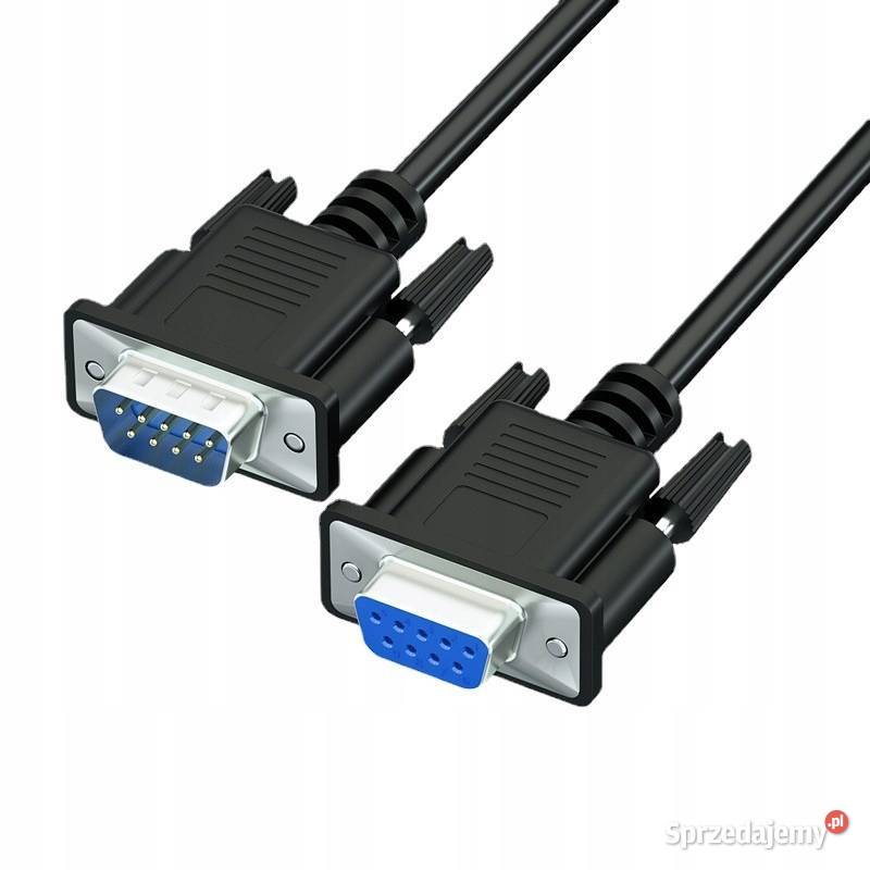 Kabel RS232 szeregowy prosty 9pin 15m