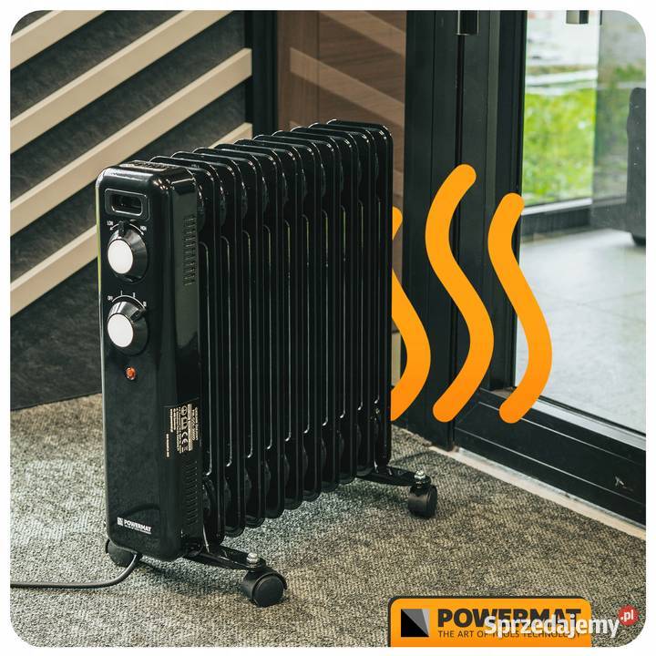 GRZEJNIK OLEJOWY ELEKTRYCZNY 2500W 11 ŻEBER Katowice