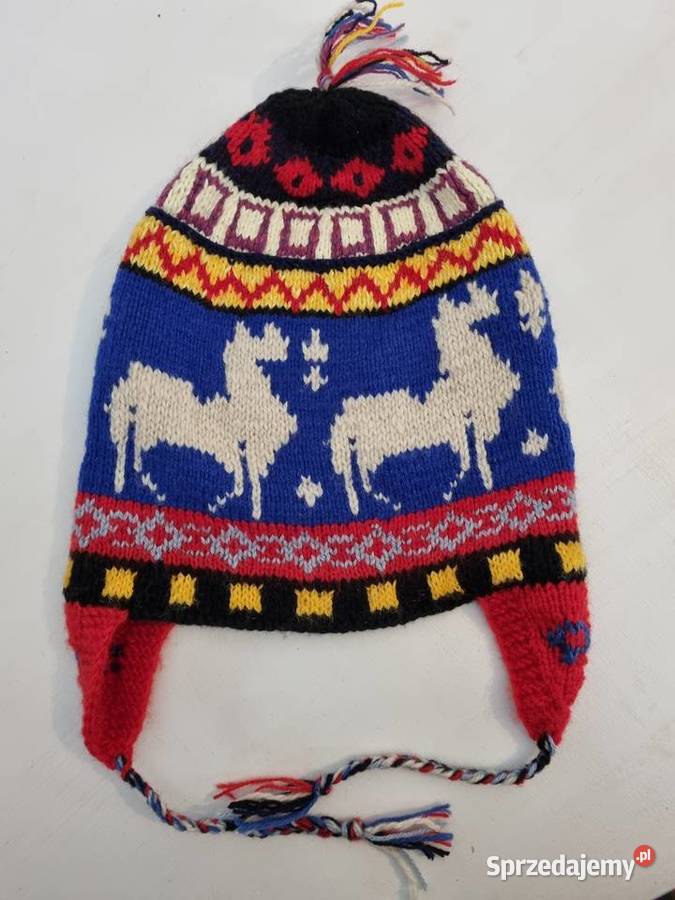 Czapka zimowa ręcznie wykonana w stylu Lublin
