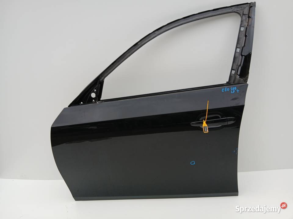 DRZWI LEWE PRZEDNIE PRZÓD BMW E60 SCHWARZ 2 lubelskie Strzyżewice