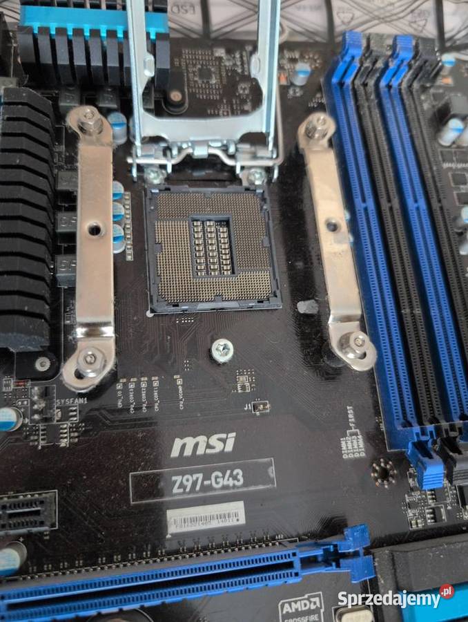 Zestaw i5 4690k Fortis 3 HE1425 MSI Z97G43 16 GB Poznań sprzedam