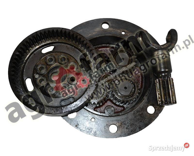 UKŁAD PLANETARNY ZWOLNICA FWD 2022 CASE CLAAS Układ kierowniczy i oś przednia