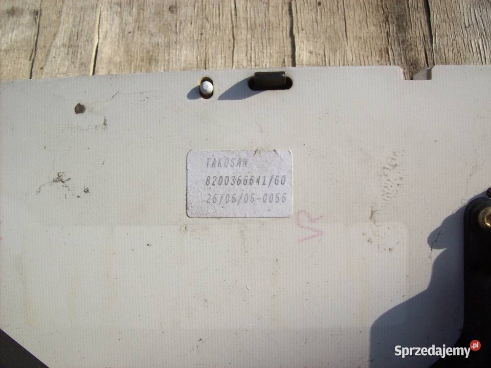 Thalia 15 DCI Zestaw startowy sterownik komputer Rok produkcji 2005 Mińsk Mazowiecki