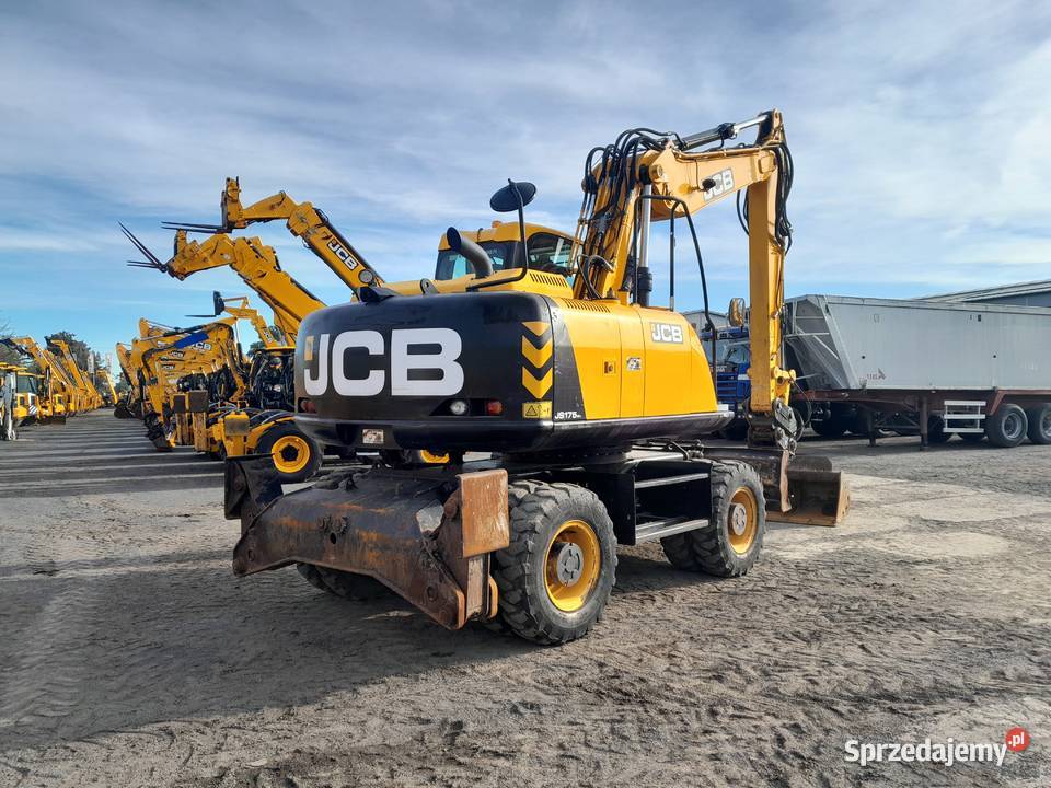 JCB JS175W 2018R KOPARKA KOŁOWA KOŁÓWKA CAT Krotoszyn