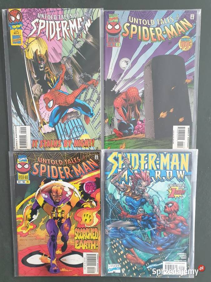 SpiderMan zestaw 21 oryginalnych komiksów USA Superbohaterowie Gdynia