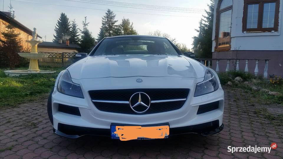 Mercedes 65 AMG Black Series wielofunkcyjna kierownica łódzkie Biała