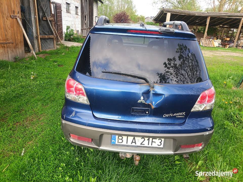 Mitsubishi Outlander Solniczki