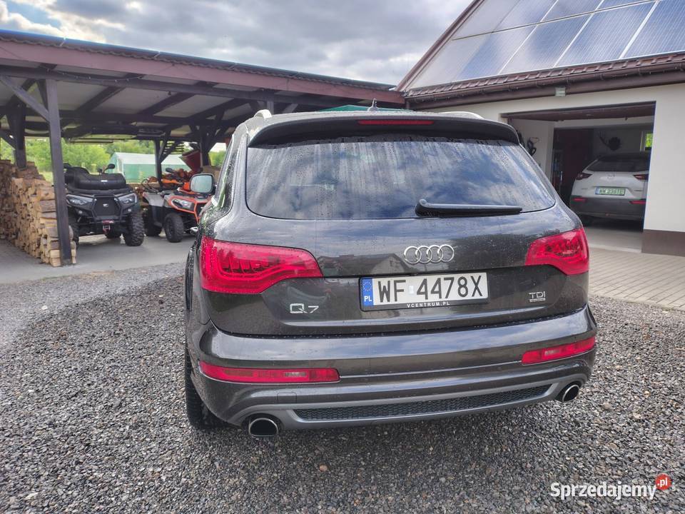 Na sprzedaż Audi Q7 2014 42 TDI V8 340 Niski Baranów