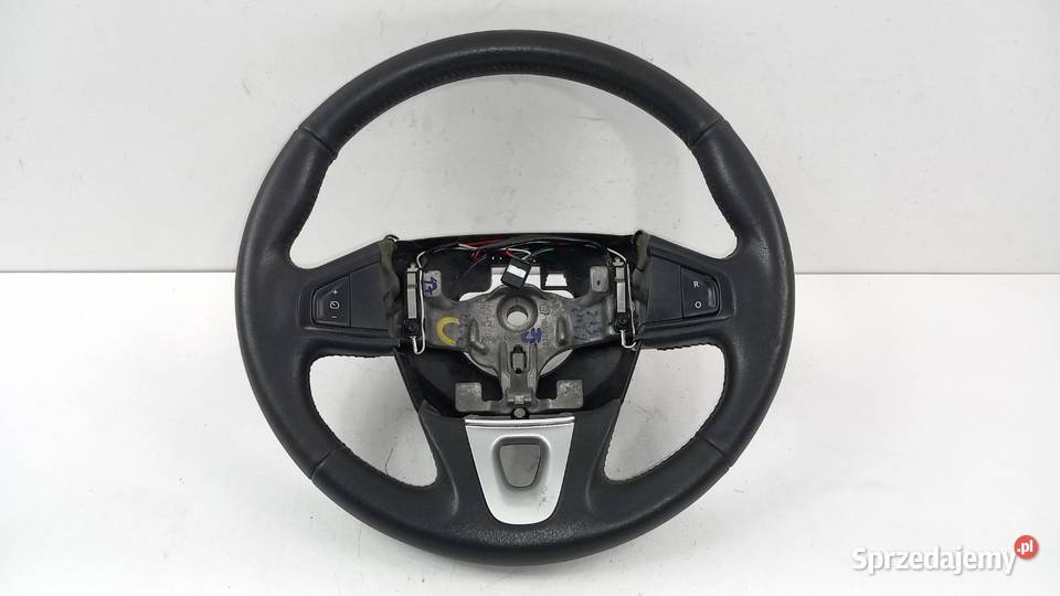 RENAULT MEGANE III KIEROWNICA SKÓRA MULTIFUNKCJA Zbierkowo