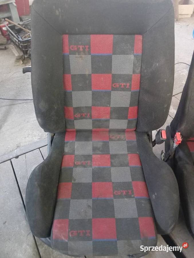 Fotele fotel golf GTI MK3 xx jahre 20 yahre wielkopolskie Słupca sprzedam