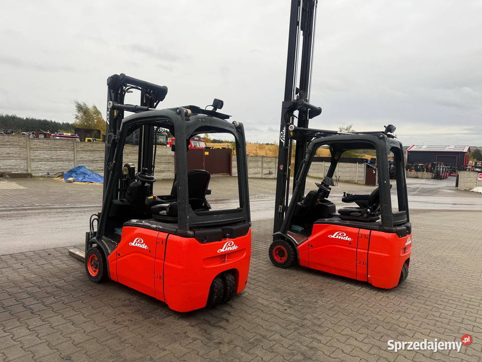 wózek widłowy elektryczny LINDE E16 Triplex 54m elektryczny Działoszyn