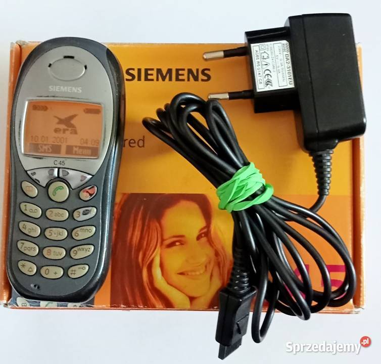 Siemens C 45 komplet w pudełku mazowieckie Wąsewo