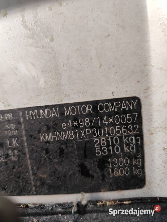 Hyundai Terracan 4x4 LSD blokada mostu Łowoszów