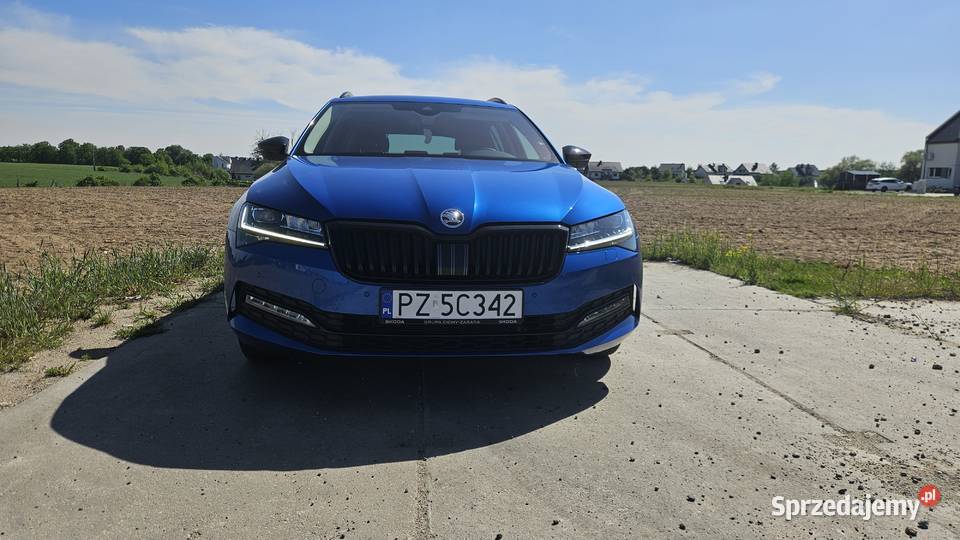 Skoda Superb Skoda Superb 20 benzyna DSG łopatki zmiany biegów
