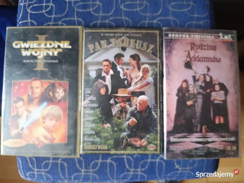 Kasety kolekcjonerskie VHS Warszawa