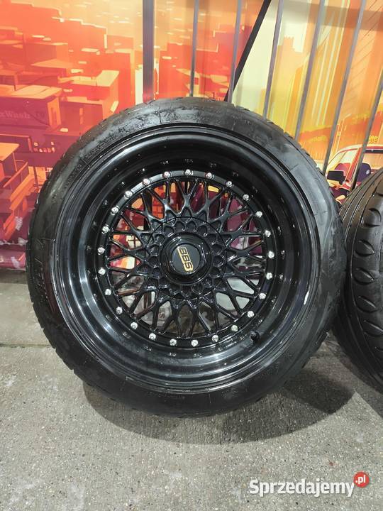 Felgi styl BBS 17 5x1125x100 z oponami Warszawa
