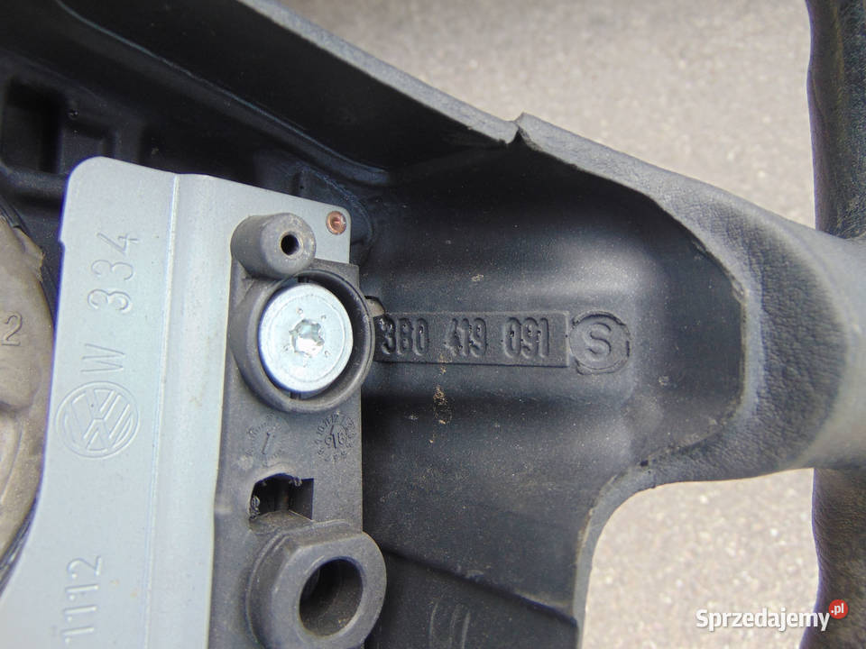 KIEROWNICA VW PASSAT B5 GOLF IV JETTA 3B0419091S Wyposażenie wnętrza lubelskie