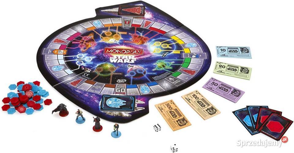 Star Wars Monopoly Gra planszowa planszówka Gdańsk