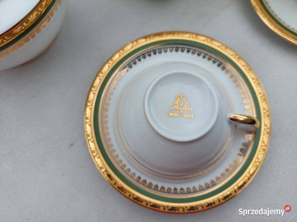 Serwi LIMOGES inny kolor Ceramika i szkło