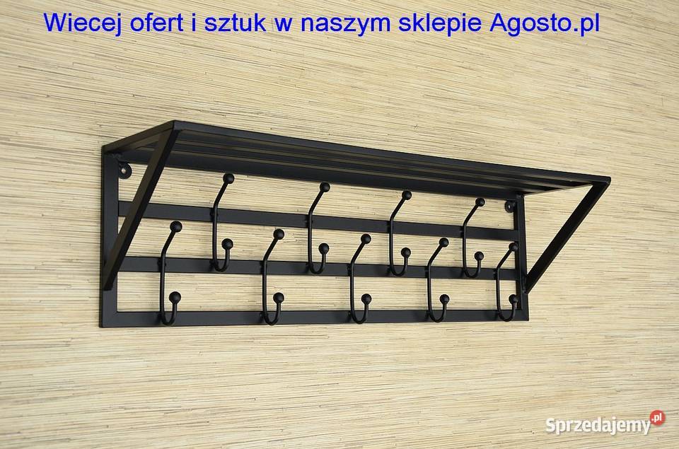 WIESZAK Z PÓŁKĄ 80 METALOWY METALOPLASTYKA małopolskie Siepraw sprzedam