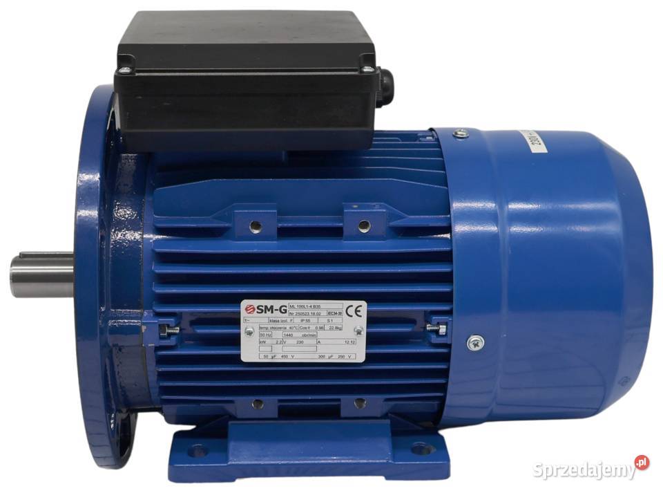 SILNIK ELEKT 22kW 230V 1440obr 1Fazowy Solec Kujawski