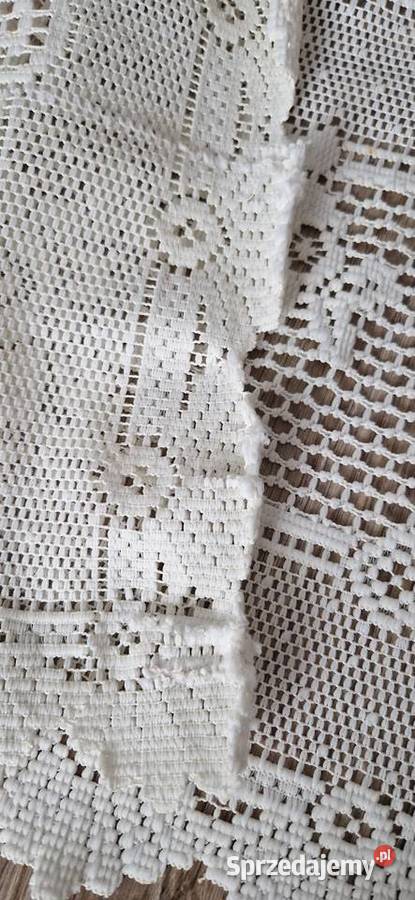 obrus bieżnik ażurowy ażur prostokątny kremowy Obrusy Obrusy i serwety Kraków